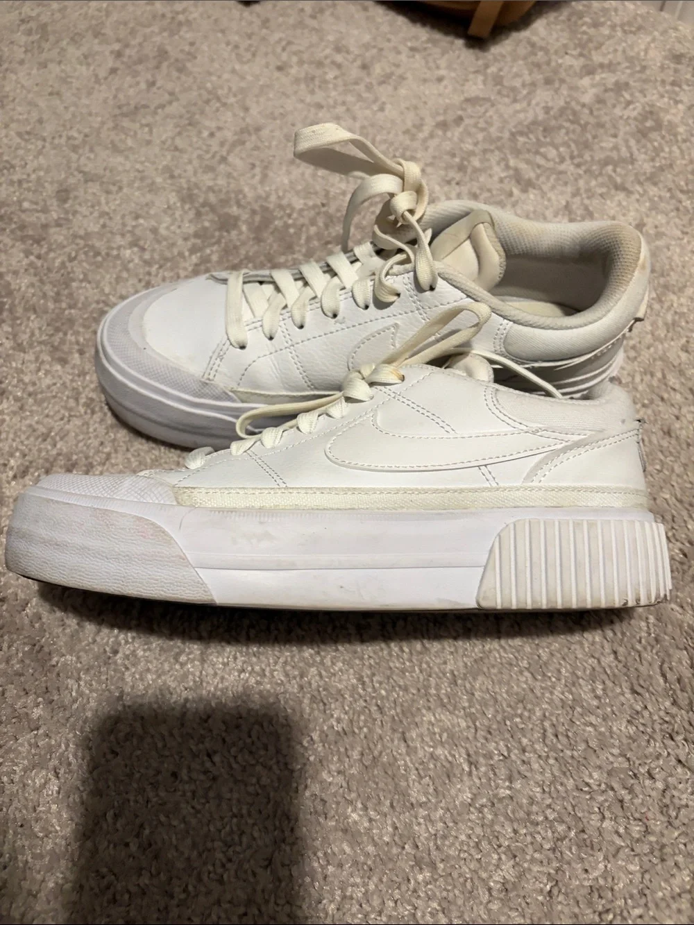 Nike clean white